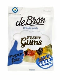 [CP834] DeBron Fruit Gums *SF & GF* 100g