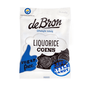 DeBron Licorice Coins *SF* 100g