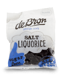[LP832] DeBron Salty Licorice Clovers *SF & GF* 100g
