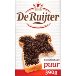 [BS2293] De Ruijter Dark Chocolate Hail 390g
