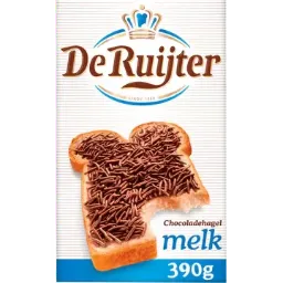 [BS2295] De Ruijter Milk Chocolate Hail 390g