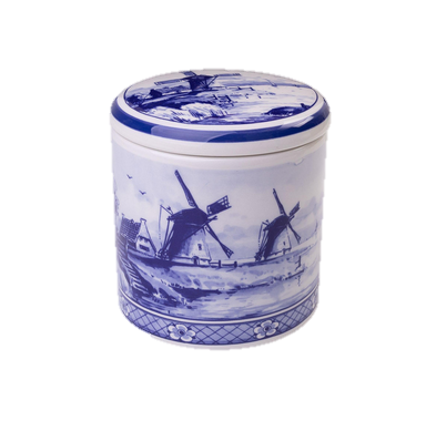 Canister - Delfts Blue - Windmill