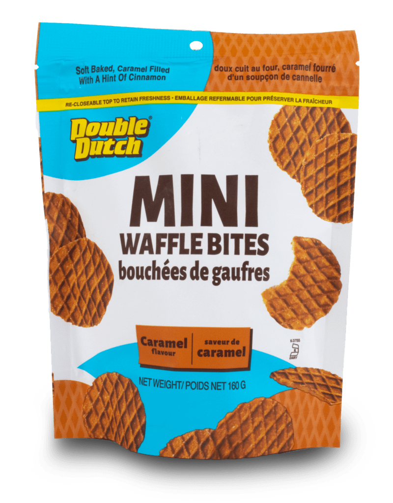 Double Dutch Caramel Mini Waffle Bites 160g