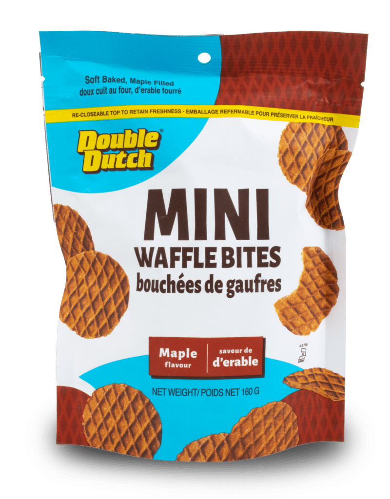 Double Dutch Maple Mini Waffle Bites 160g