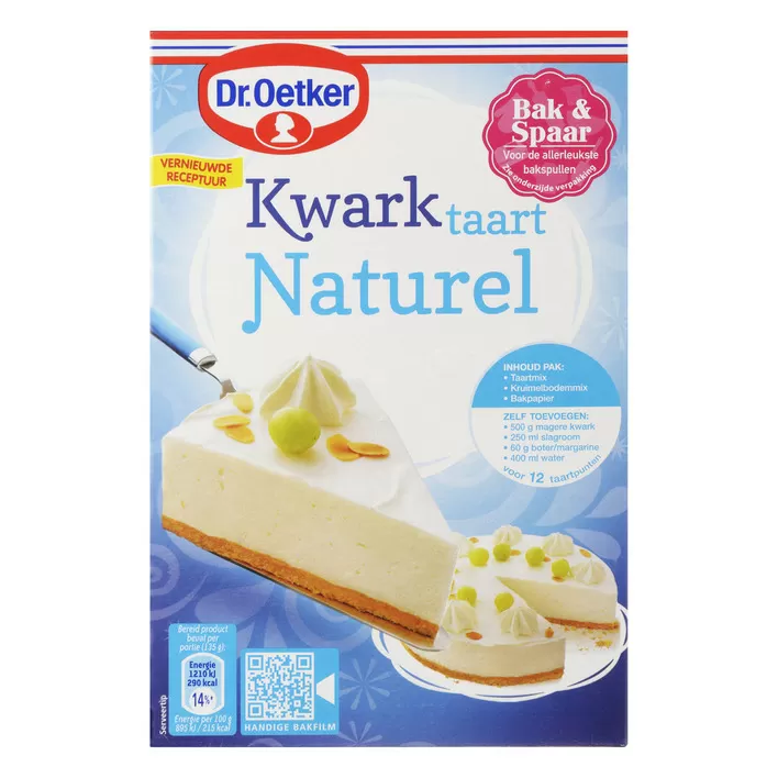Dr. Oetker Quark Cake Mix w/ Crust 440g