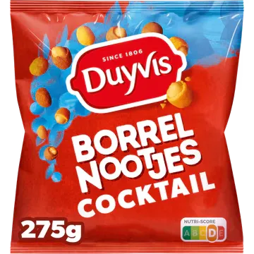 Duyvis Cocktail Coated Peanuts 275g