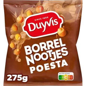 Duyvis Poesta Coated Peanuts 275g