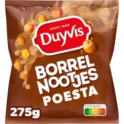 [SN3220] Duyvis Poesta Coated Peanuts 275g