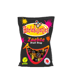 [LP842] Harlekijntjes Soft Fruit Licorice 300g