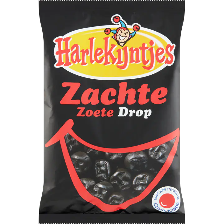 Harlekijntjes Soft Sweet Licorice 300g