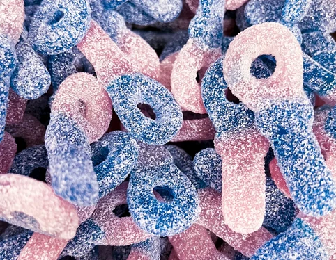 Frisia Fizzy Bubble Gum Soothers 3000g