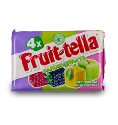 [CR0245] Fruittella Garden Fruit Rolls 4-pk 164g