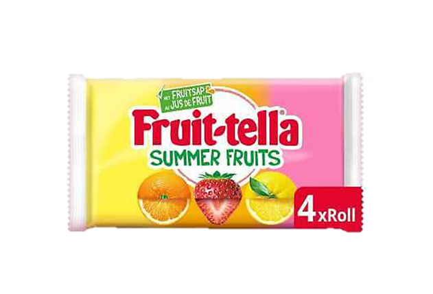 Fruittella Summer Fruit Rolls 4-pk 164g