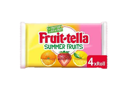[CR0243] Fruittella Summer Fruit Rolls 4-pk 164g