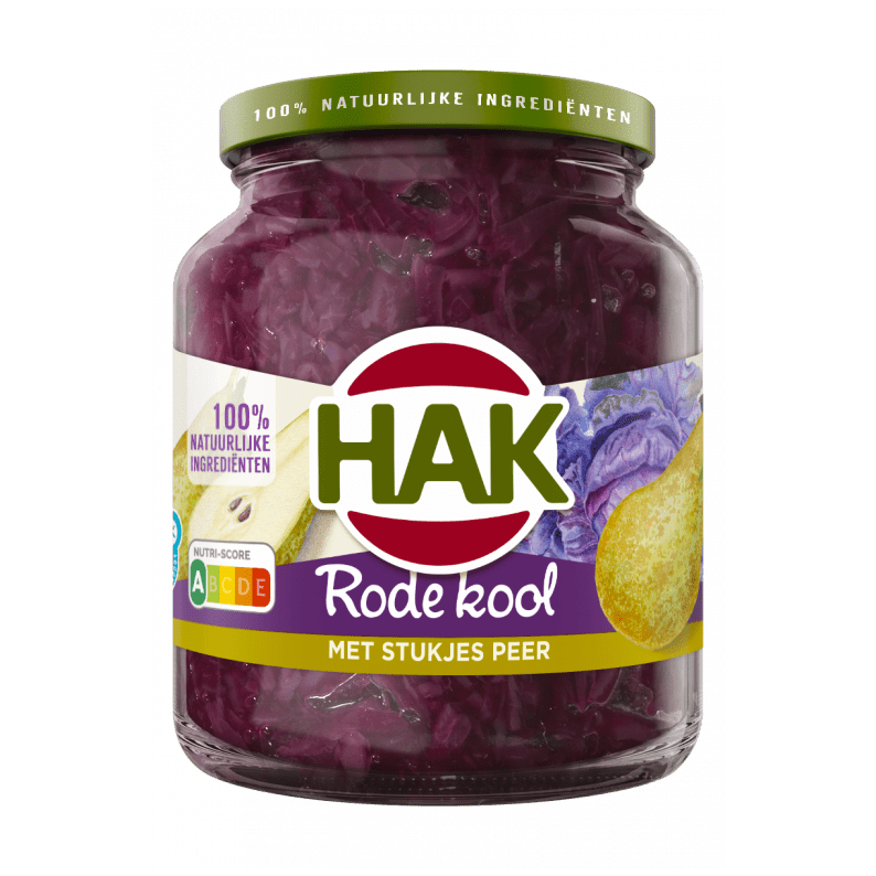 HAK Red Cabbage w/ Pear & Cinnamon 355g