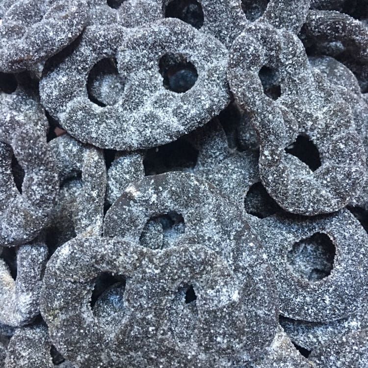 Haribo Salty Licorice Pretzels 1500g