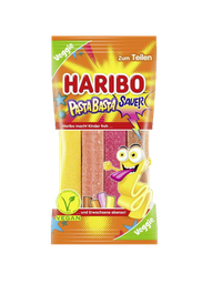 [CP323] Haribo Pasta Basta Sour - Fruit & Cola Tongues 160g