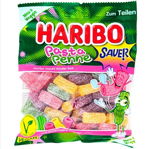 Haribo Pasta Penne Sour 160g