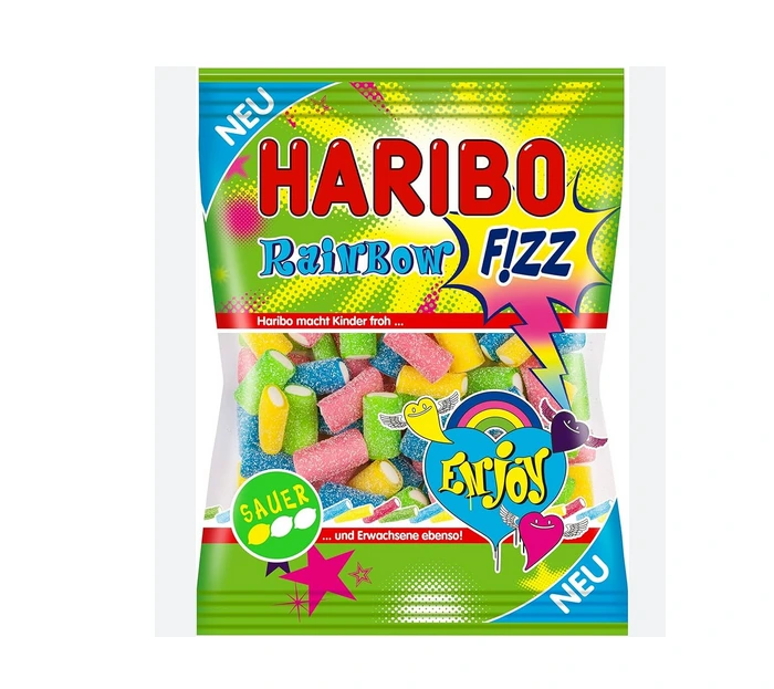 Haribo Rainbow Fizz 160g