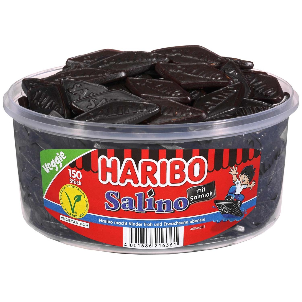 Haribo Salino's Licorice 150pc 1350g