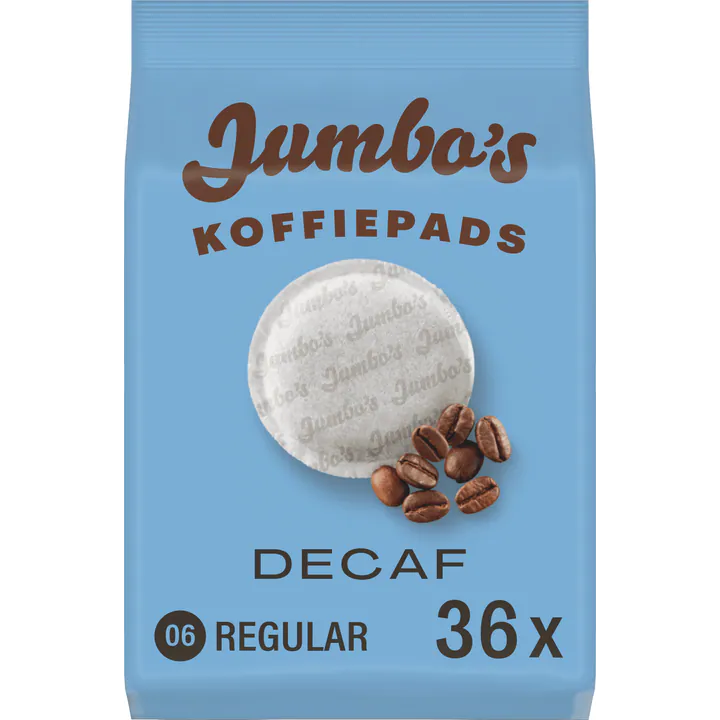 Jumbo's Decaf Coffee Pads 36pc 252g