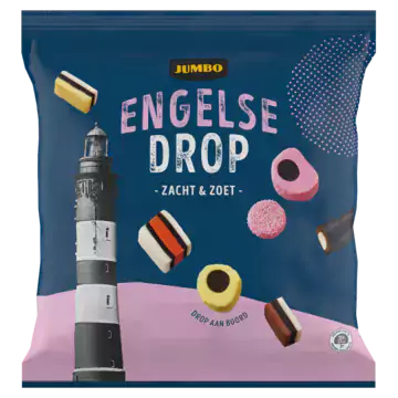 [LP200] Jumbo English Licorice 600g