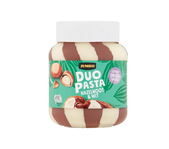 Jumbo Hazelnut Duo Spread 400g