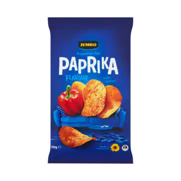 Jumbo Paprika Potato Chips 250g