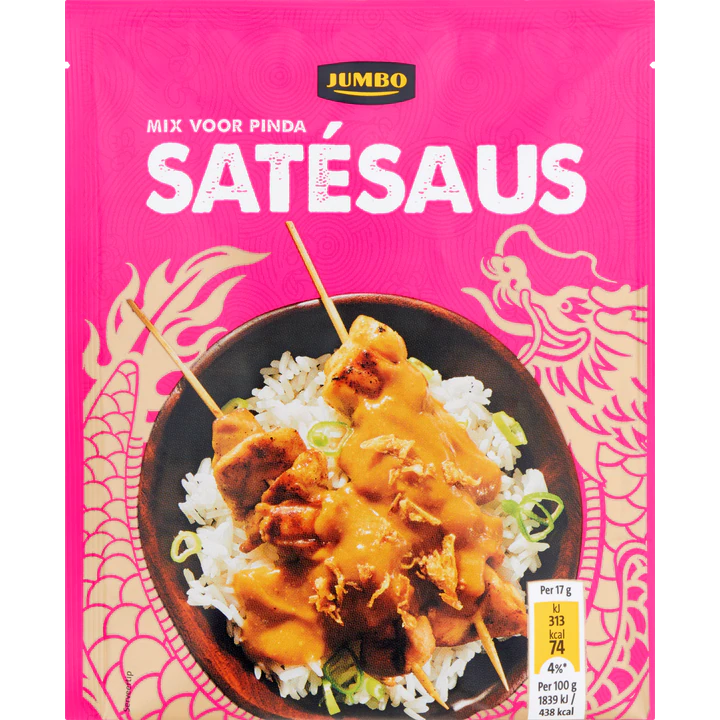Jumbo Peanut Satay Sauce Mix 68g