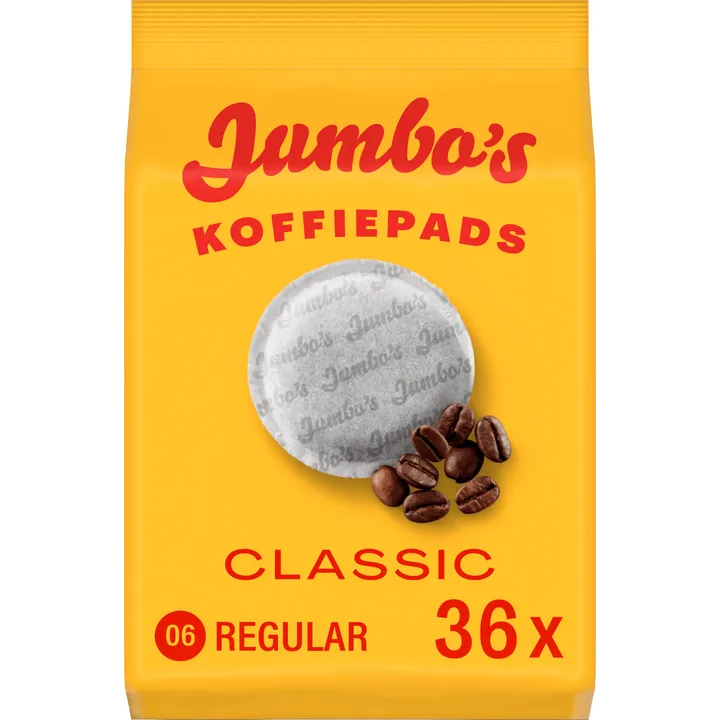 Jumbo's Classic Coffee Pads 36pc 252g