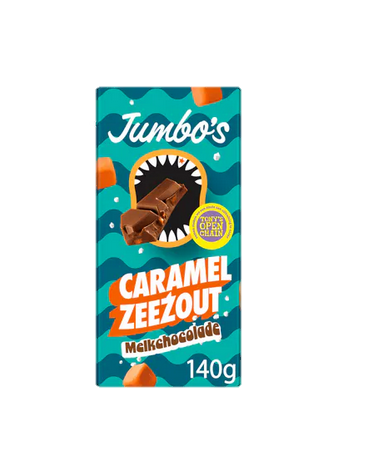 Jumbo's (Tony's) Milk Chocolate w/ Caramel & Sea Salt 140g
