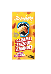 [CH1464] Jumbo's (Tony's) White Chocolate w/ Caramel, Sea Salt & Almond 140g
