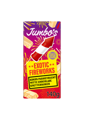 [CH1465] Jumbo's (Tony's) White Chocolate w/ Coconut, Passionfruit & Crystal Sugar 140g
