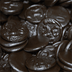 [LB965] K&H Licorice Coins 1000g
