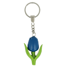 [ES837.05.020] Keychain - Mini Tulip - Blue