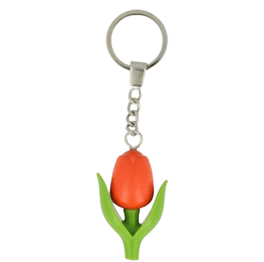 Keychain - Mini Tulip - Orange
