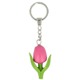 [ES837.12.020] Keychain - Mini Tulip - Pink