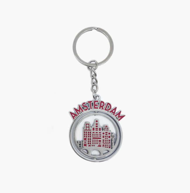 Keychain - Spinners - Amsterdam Red