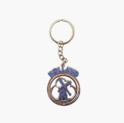 [XXG1016] Keychain - Spinners - Blue Windmill