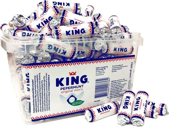 King Peppermint Mini Rolls 145pc 1305g