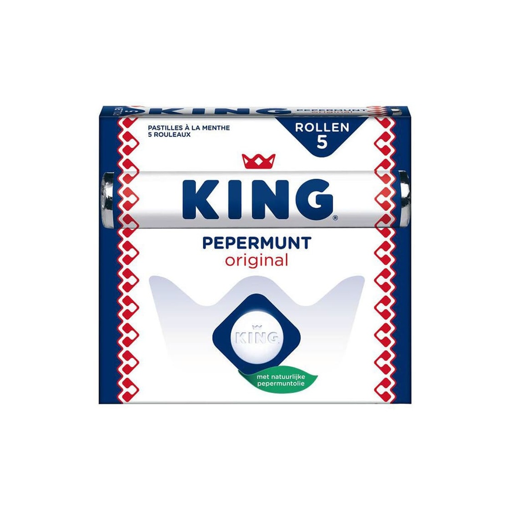 King Peppermint Rolls 5-pk 220g