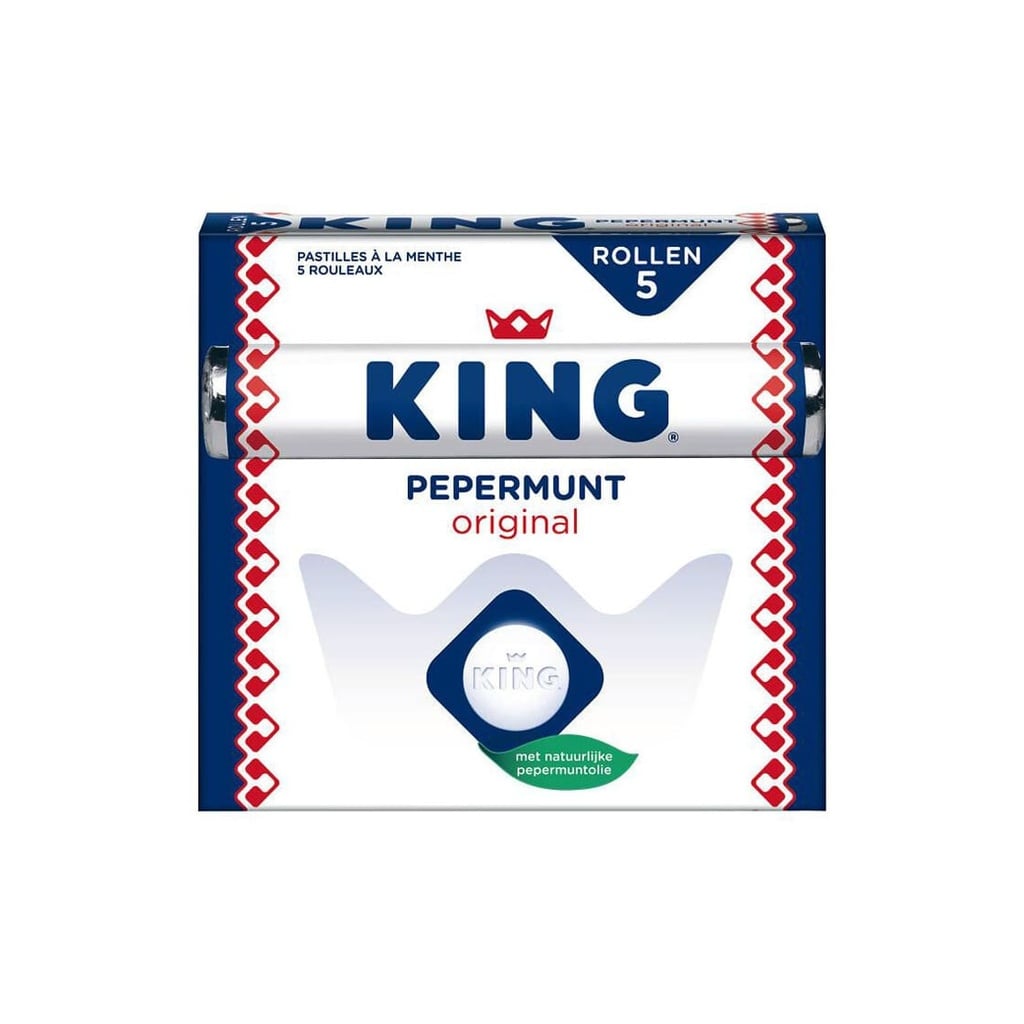 King Peppermint Rolls 5-pk 220g