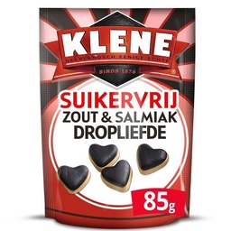 [LP876] Klene Salmiak Licorice Love *SF* 90g
