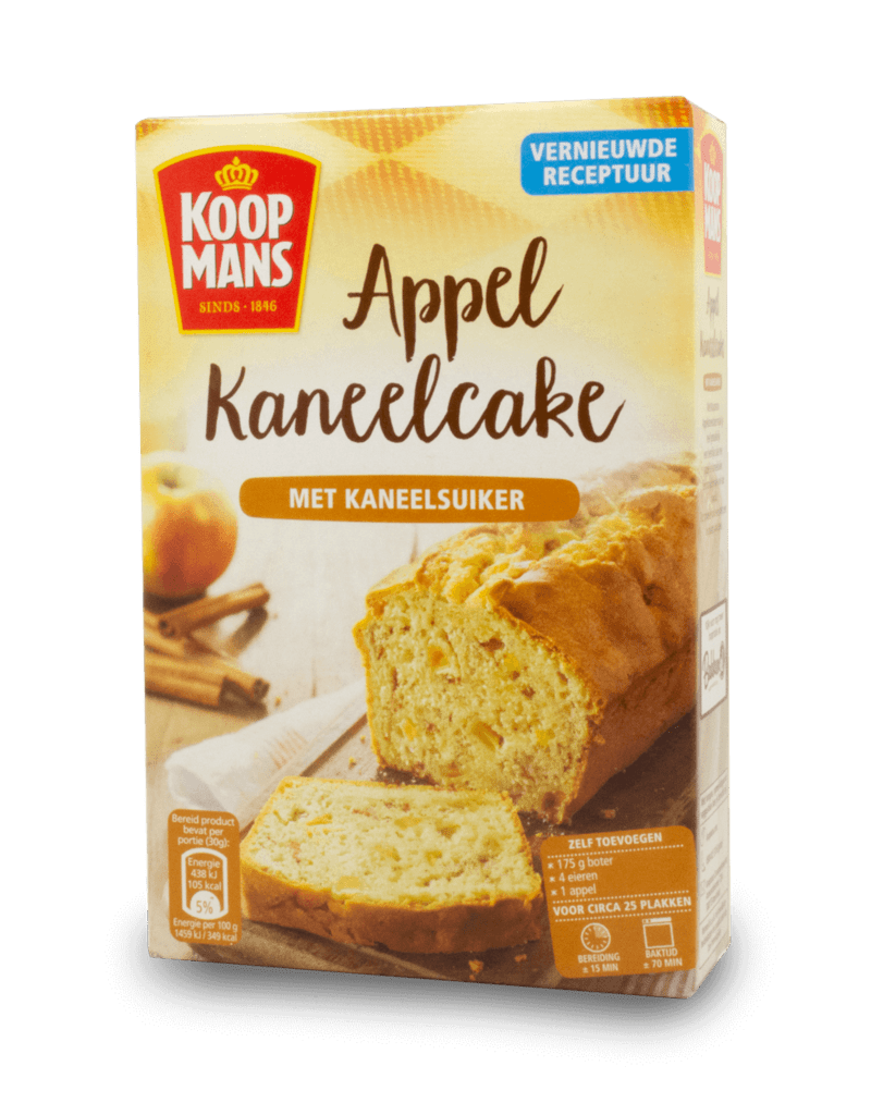 Koopmans Apple Cinnamon Cake Mix 400g