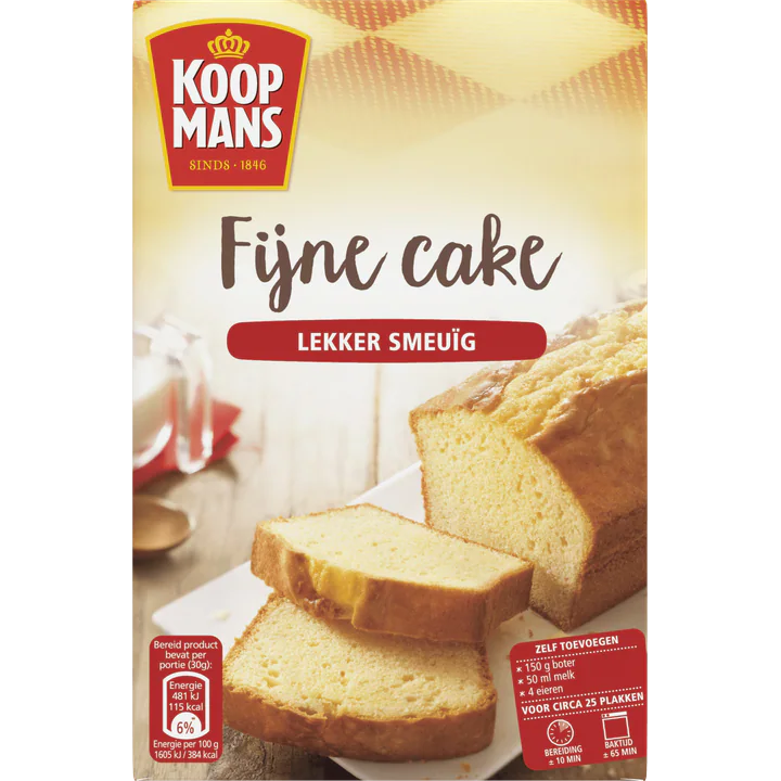 Koopmans Fine Cake Mix 400g