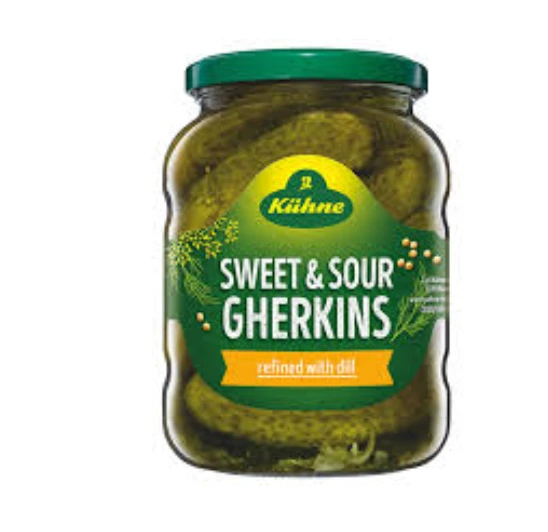 Kühne Sweet & Sour Pickles 720ml
