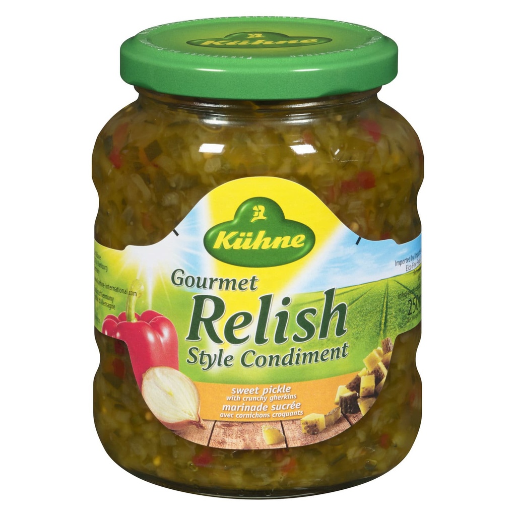 Kühne Sweet Pickle Relish 370mL