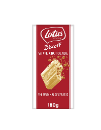 [CH1552] Lotus Biscoff White Chocolate Bar w/ Crunchy Speculoos 180g