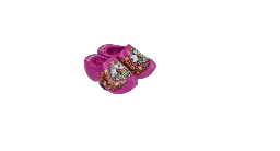 [ES510.2233] Magnet - Wooden Shoe Pair - Purple