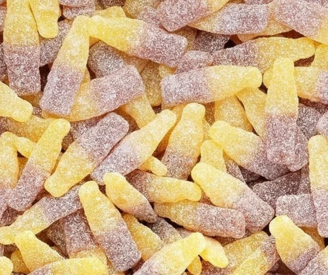 Malaco Cola Mango Soda Bottles 2400g
